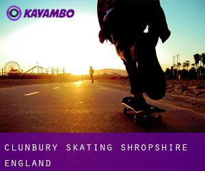 Clunbury skating (Shropshire, England)