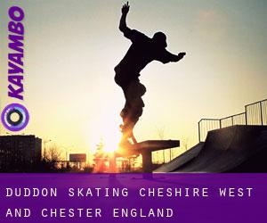 Duddon skating (Cheshire West and Chester, England)