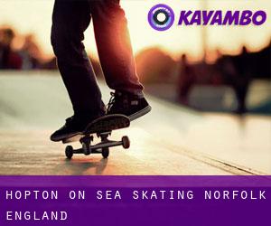Hopton on Sea skating (Norfolk, England)