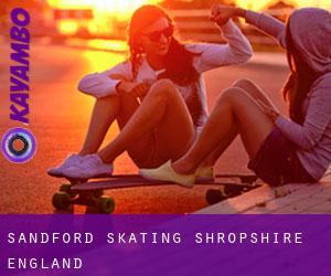 Sandford skating (Shropshire, England)